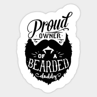 Bearded Daddy Sticker